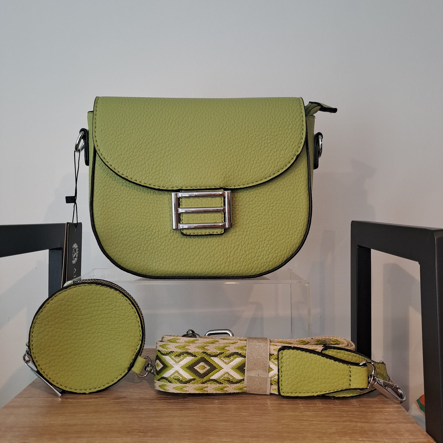 Crossbody bag with Coin purse - in four colours