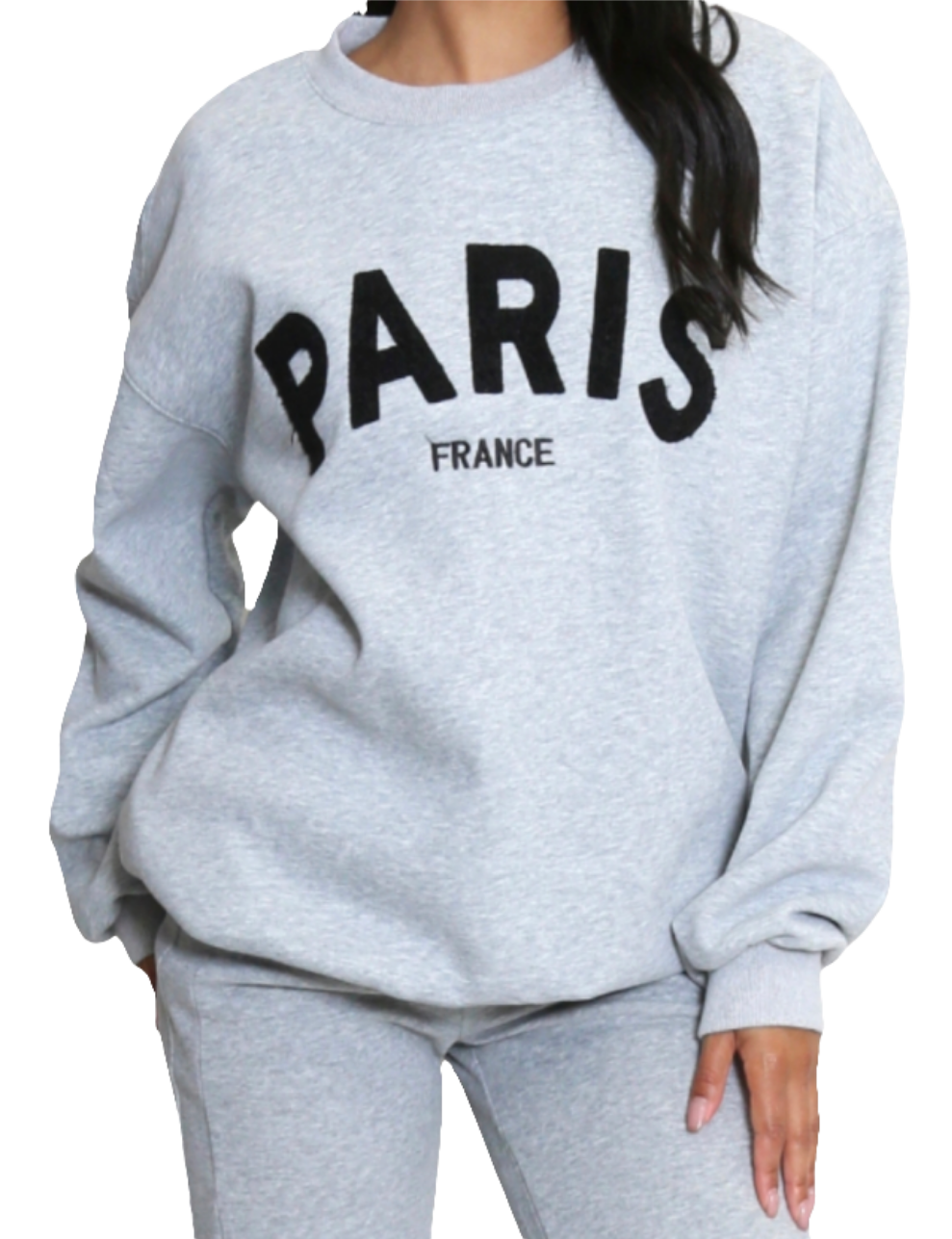 Paris fleece lined sweater - in four colours