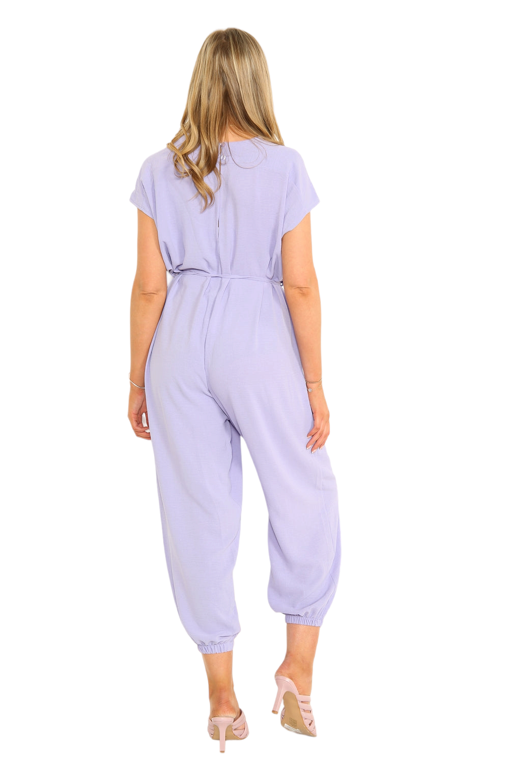 Elsie jumpsuit with tie waist - three colours
