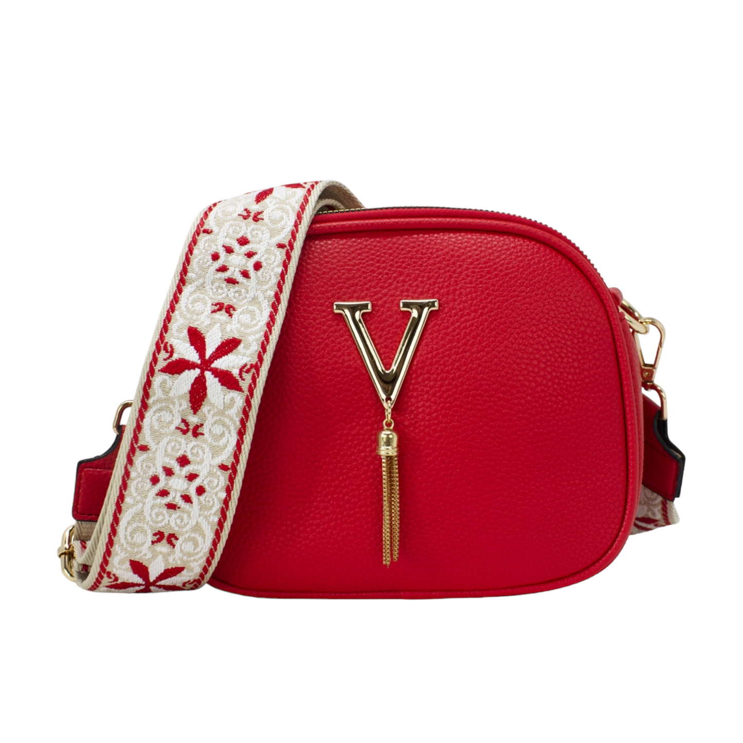 Crossbody Chelsea bag with detachable quirky straps - eight colours