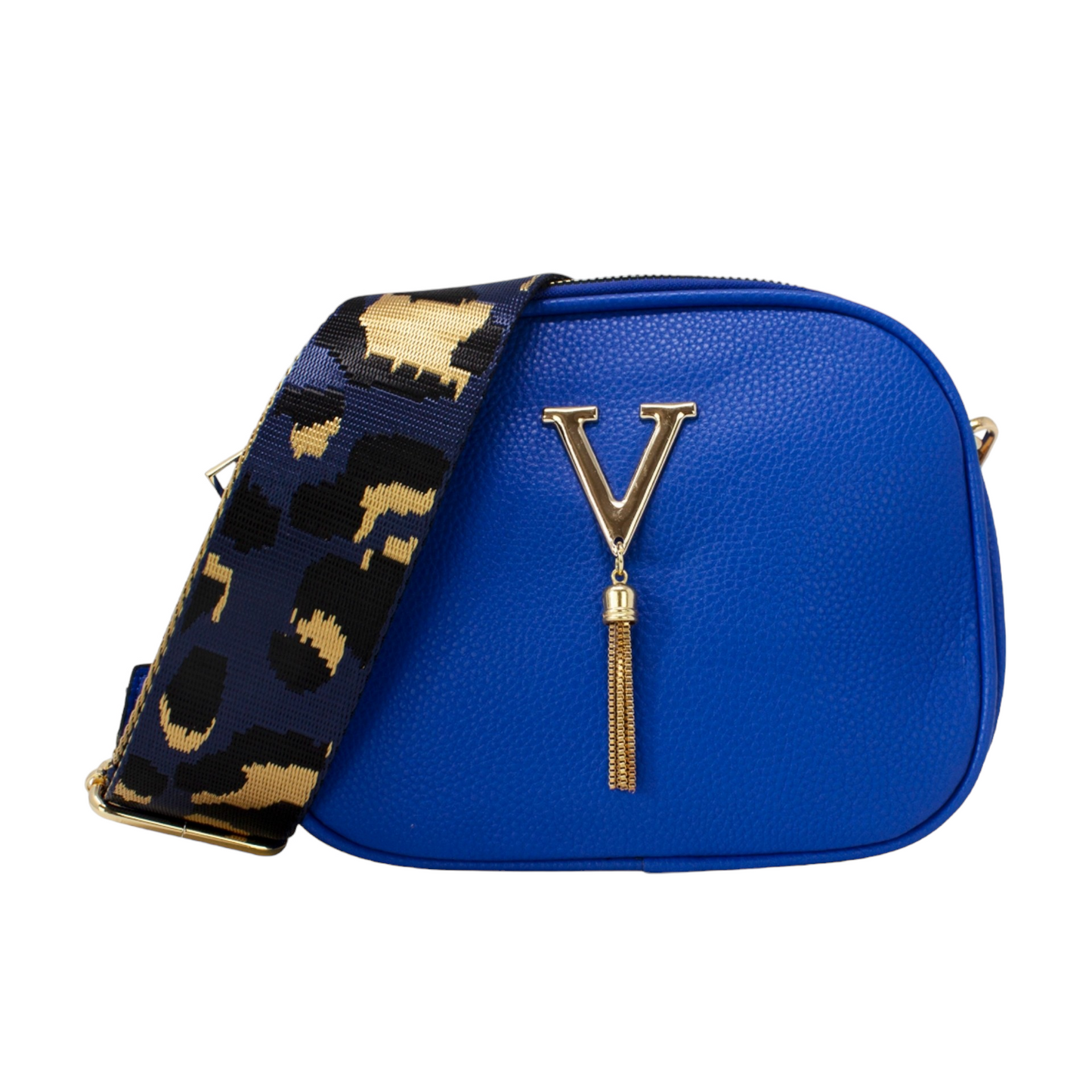 Crossbody Chelsea bag with detachable quirky straps - eight colours