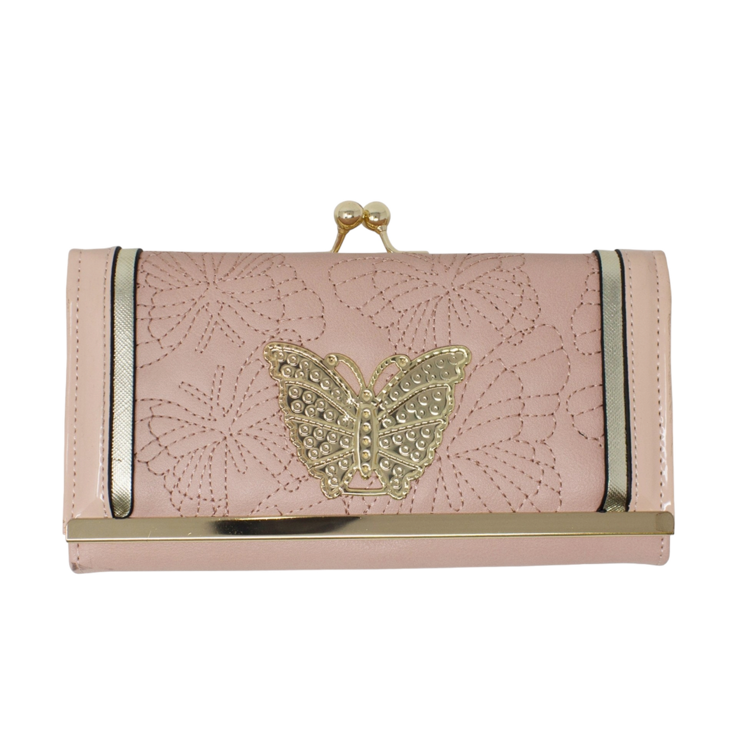 Butterfly clutch purse with gift box