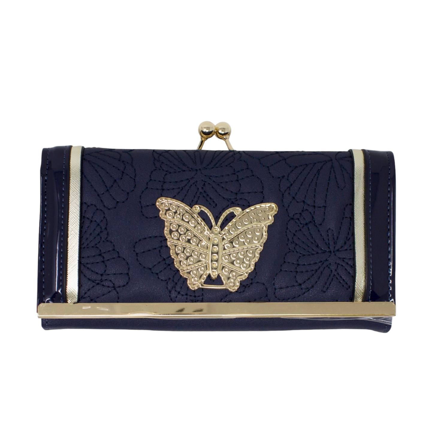 Butterfly clutch purse with gift box