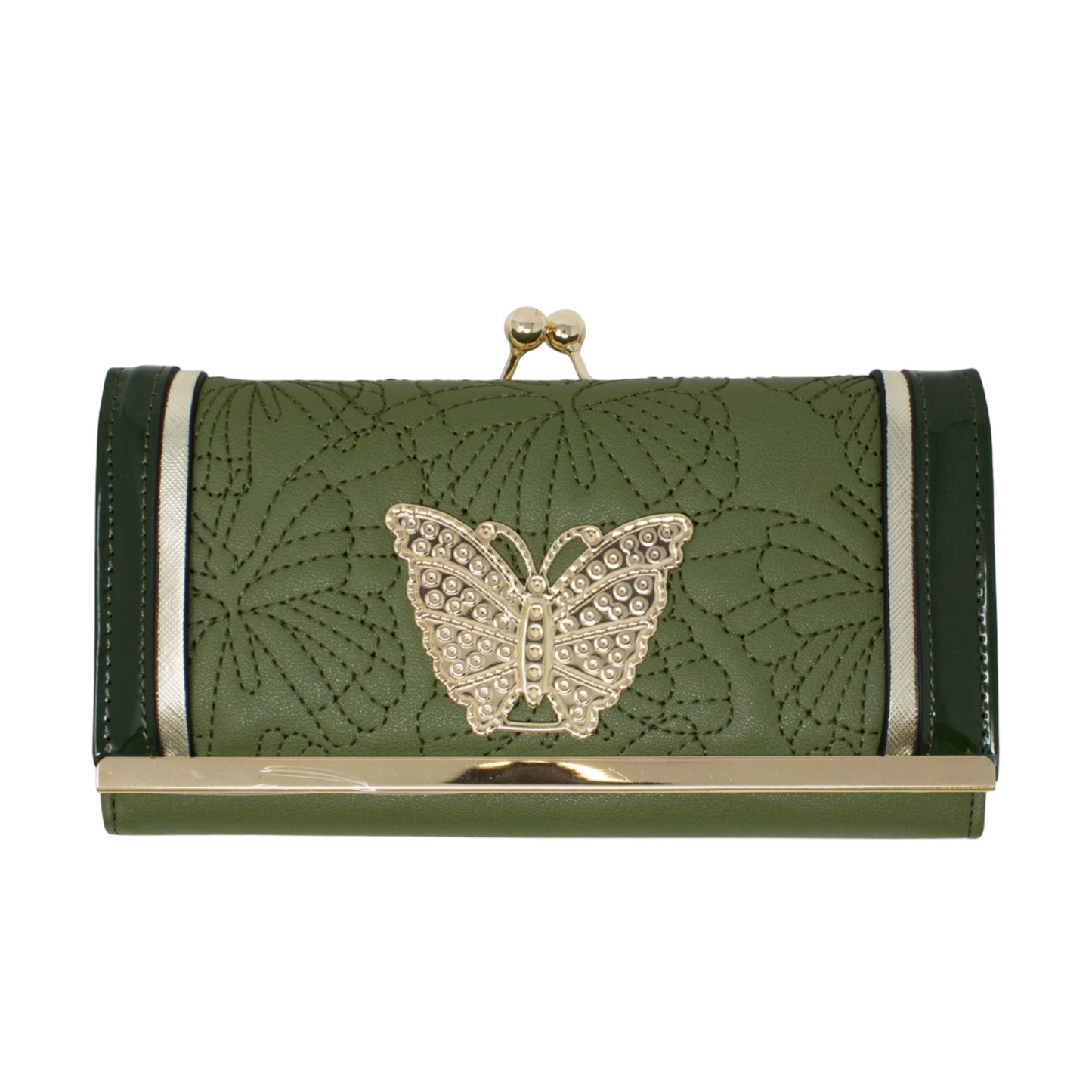 Butterfly clutch purse with gift box
