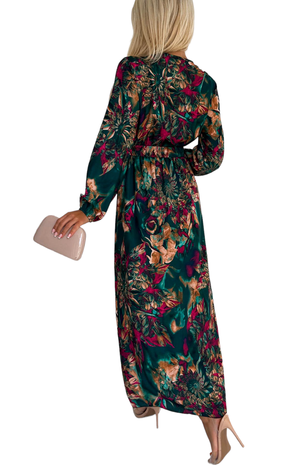 Claudia wrap dress with belt - two colours