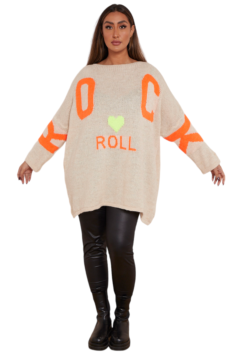 Curve range ROCK & ROLL jumpers in two colours