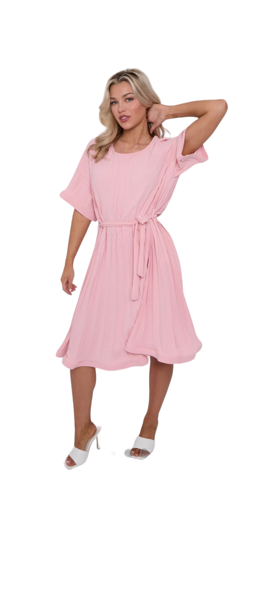 Ra-Ra dress with tie - various colours