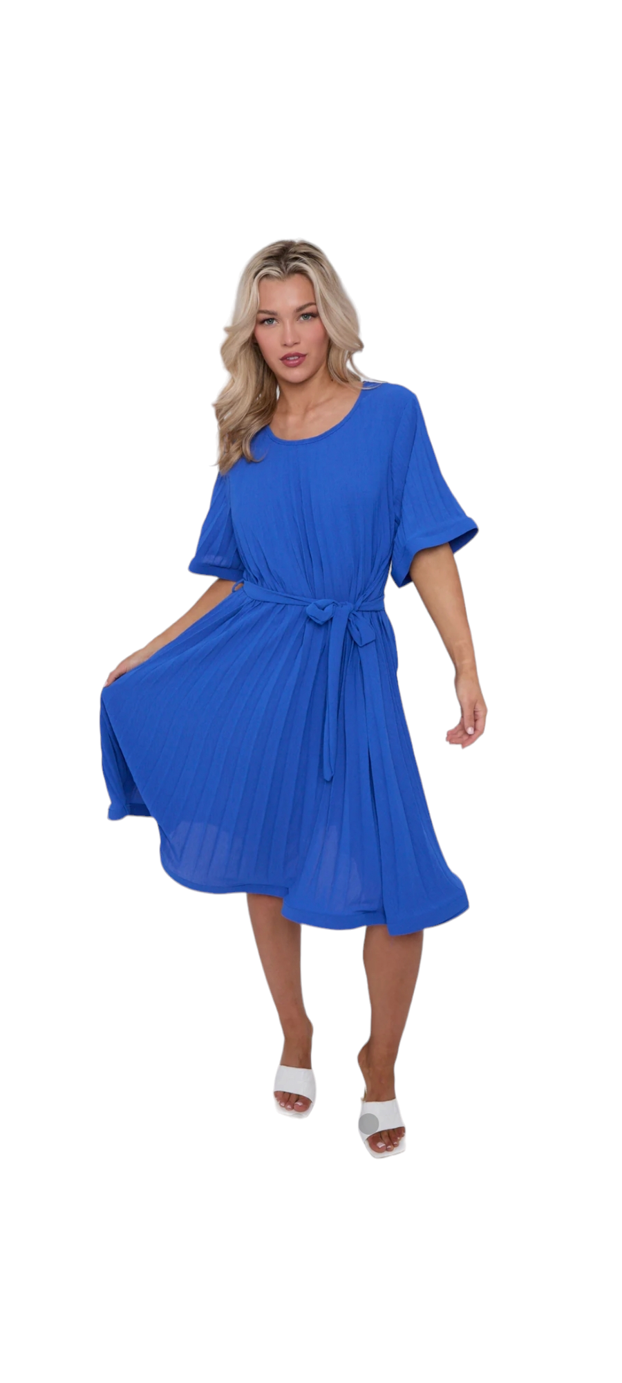 Ra-Ra dress with tie - various colours