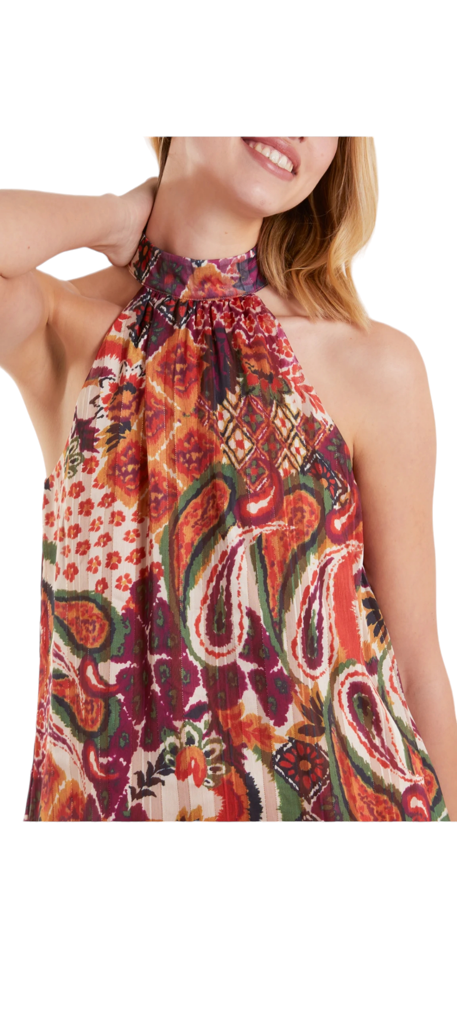 Halter Neck chiffon top