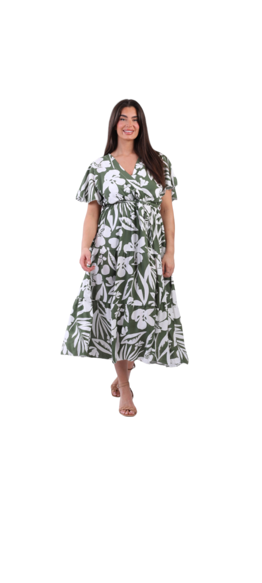 Fifi floral print wrap dress - in six colours