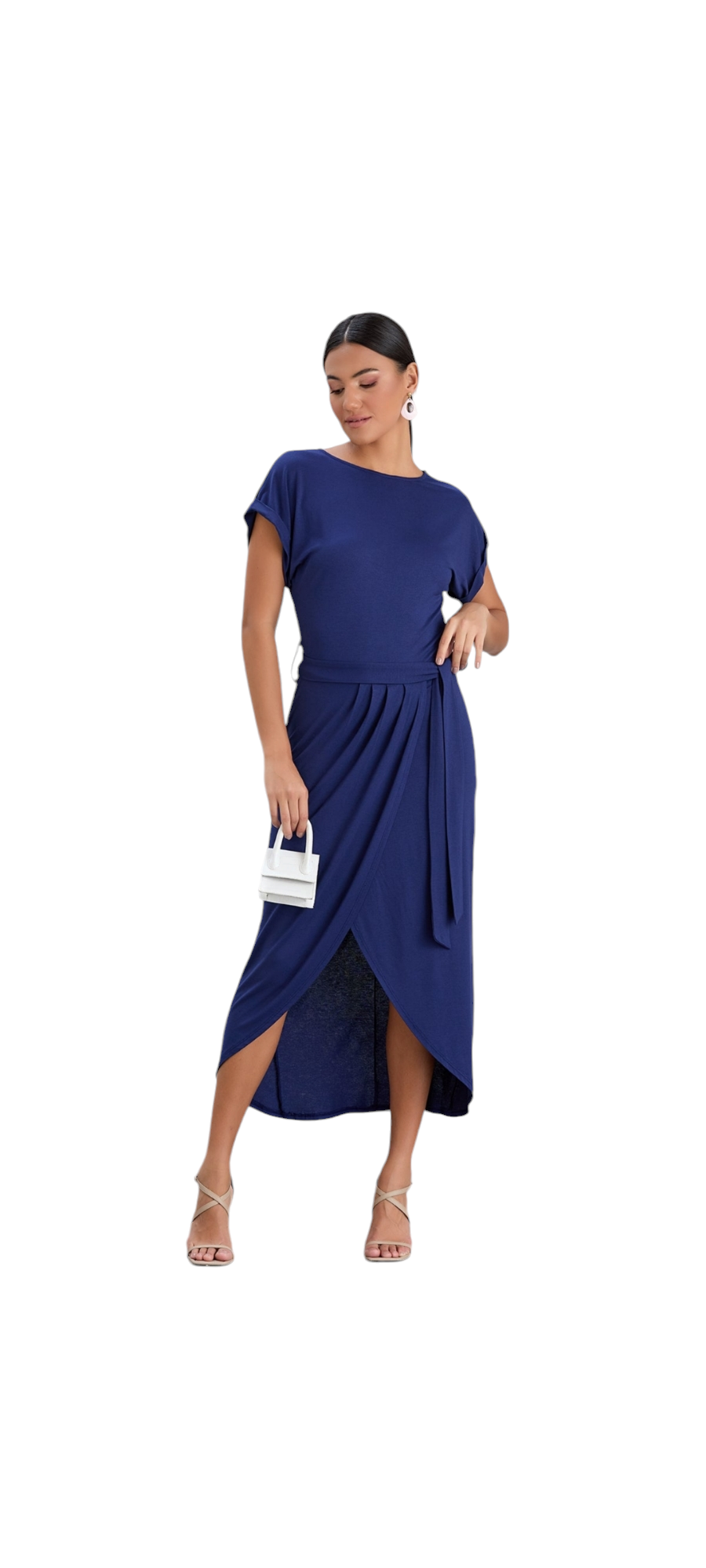 Mel Midi wrap dress - in three colours