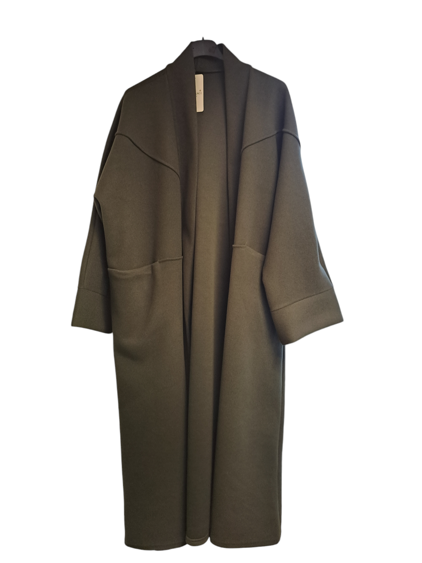 Oversized overcoat in four colours