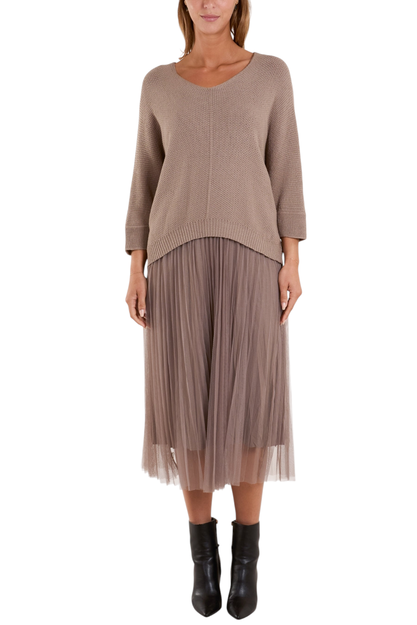 Lucie dress with jumper - in four colours