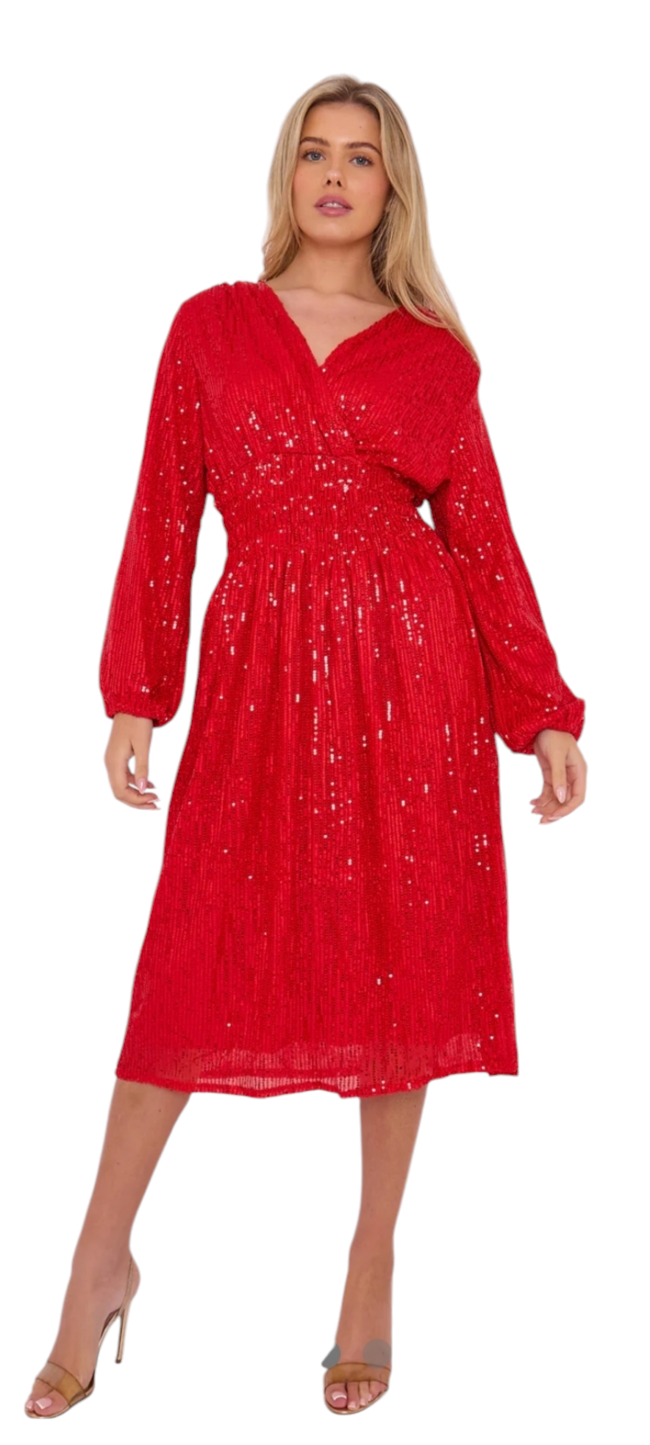 Dazzle dress in two colours