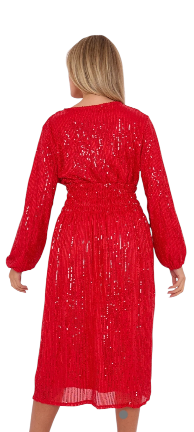 Dazzle dress in two colours