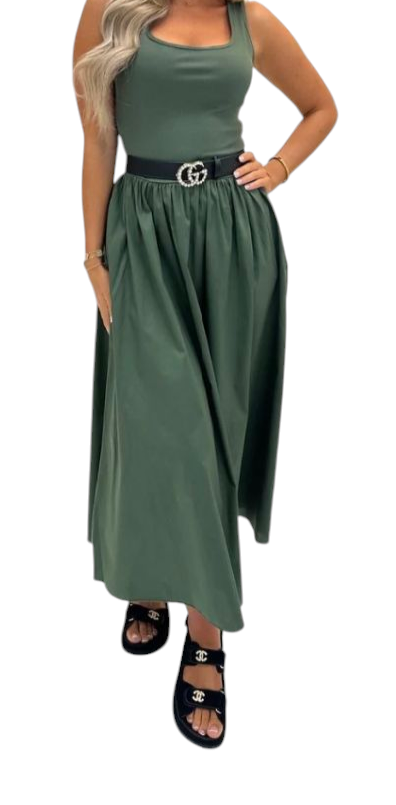 Summer vest dress with pockets - various colours