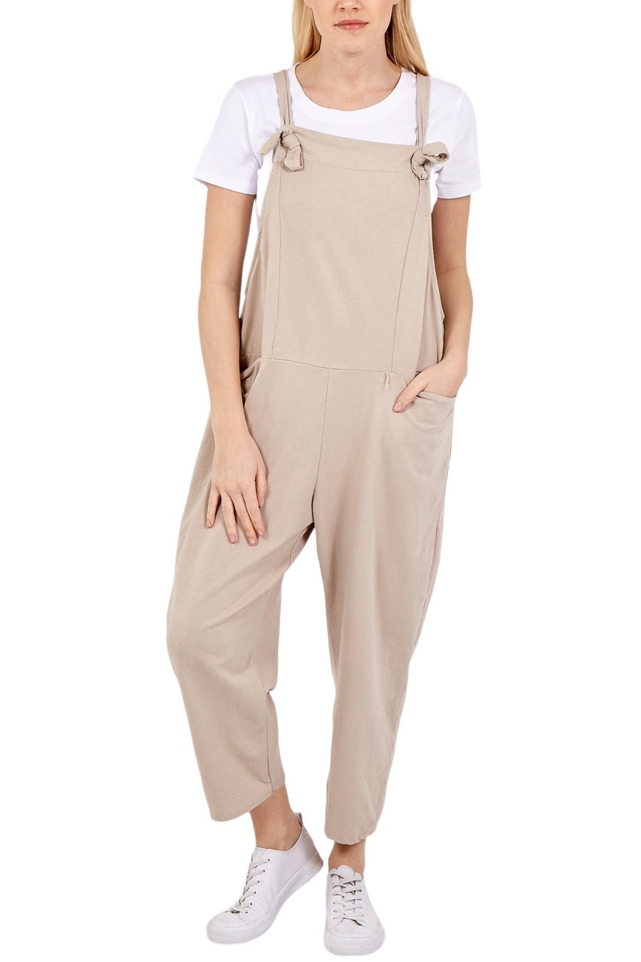 Jules jersey plain dungarees - various colours