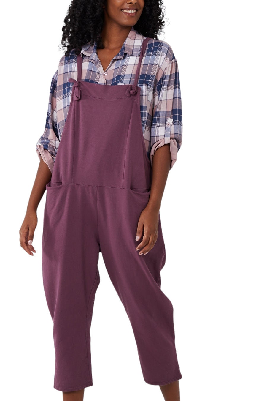 Jules jersey plain dungarees - various colours