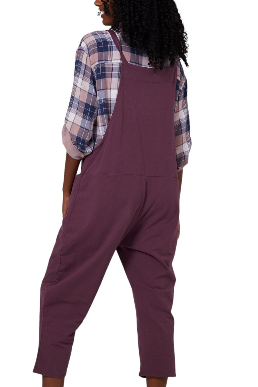 Jules jersey plain dungarees - various colours