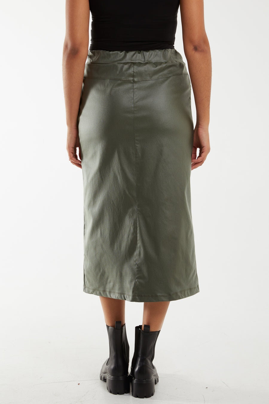 PU coated magic skirt in four colours