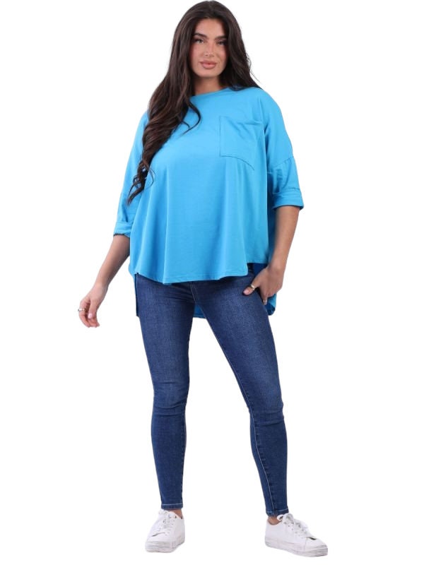 Drop shoulder baggy t-shirt