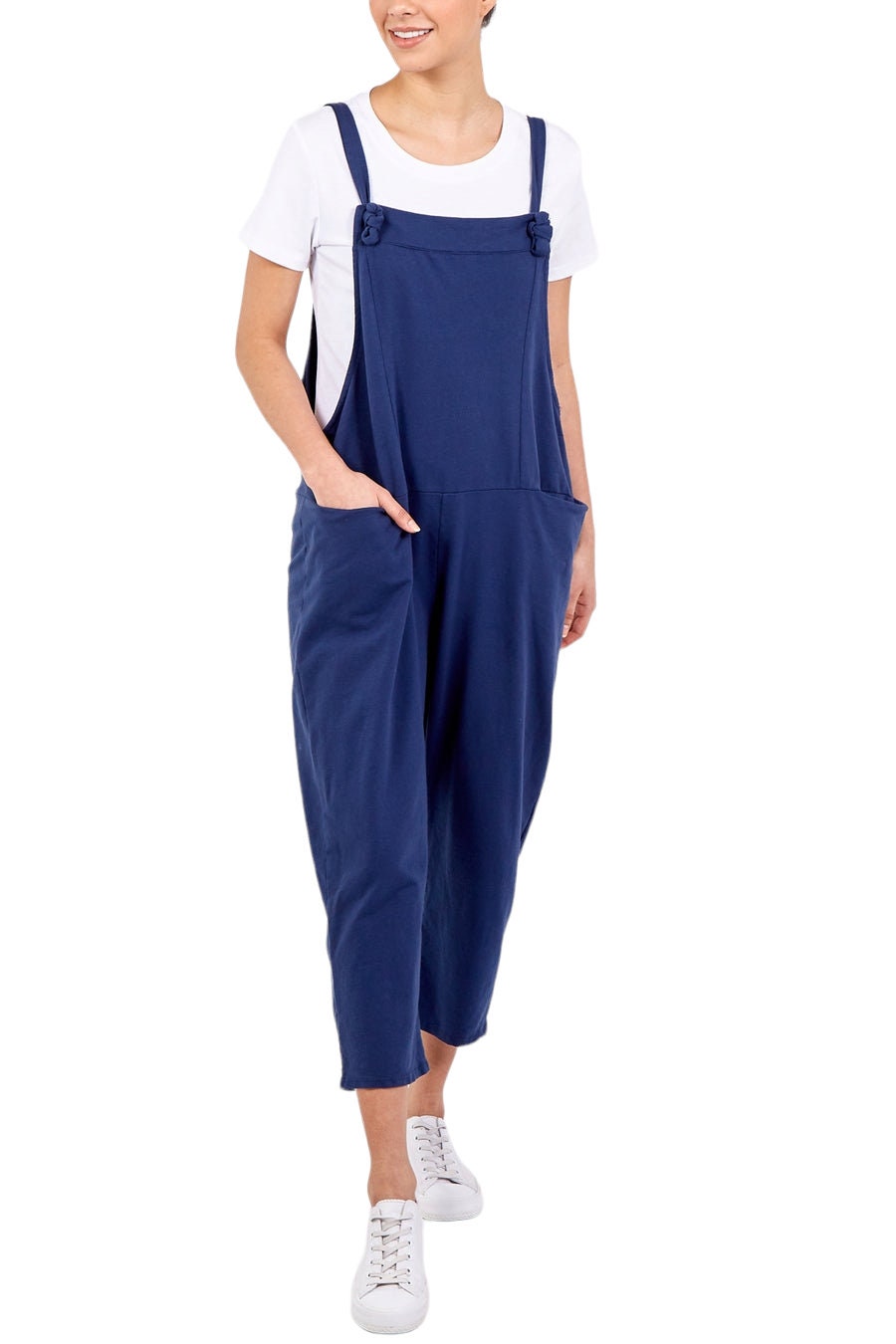 Jules jersey plain dungarees - various colours