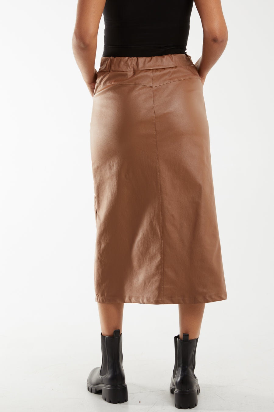 PU coated magic skirt in four colours