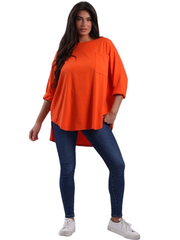 Drop shoulder baggy t-shirt