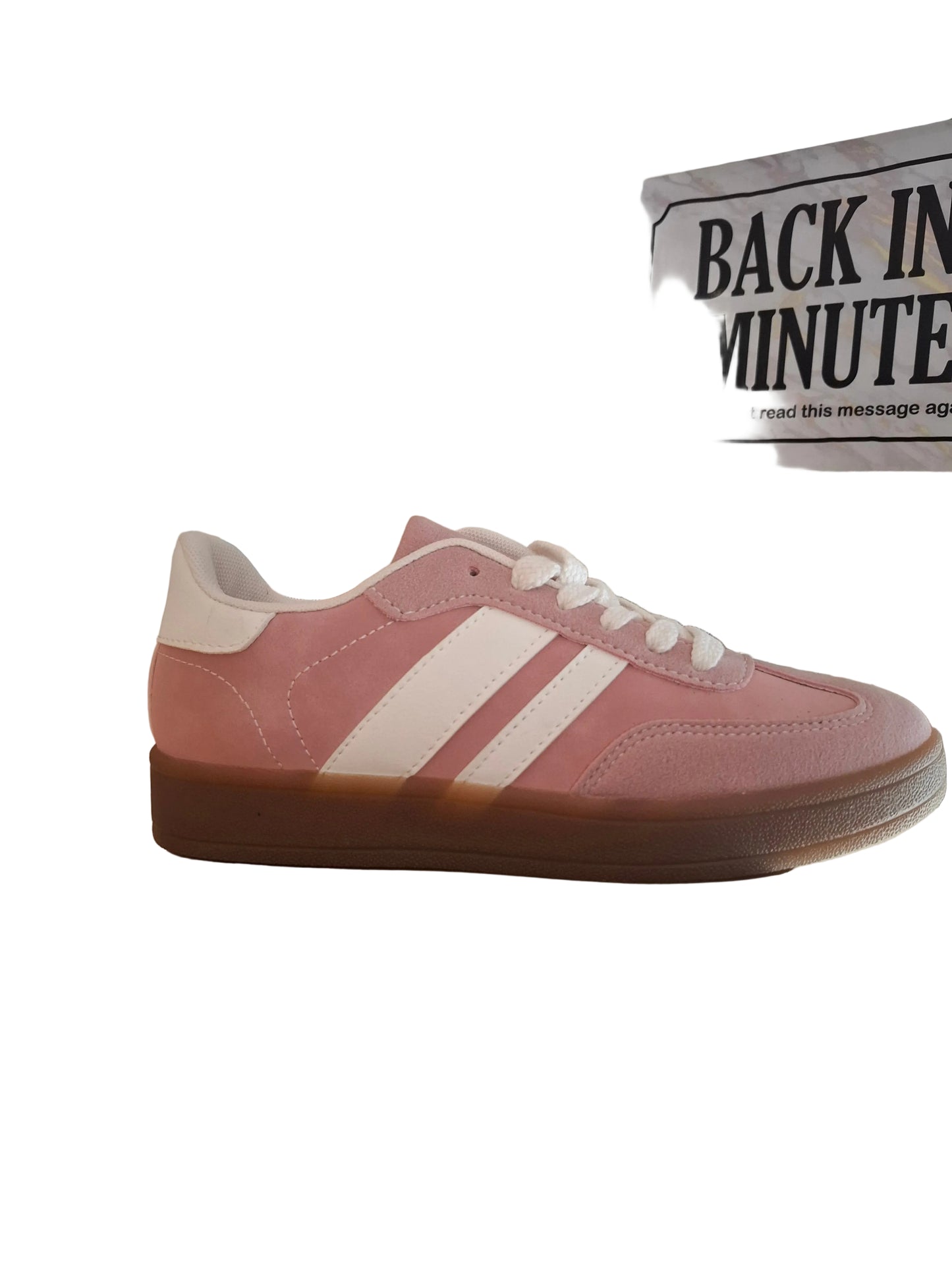 Pastel pink trainer