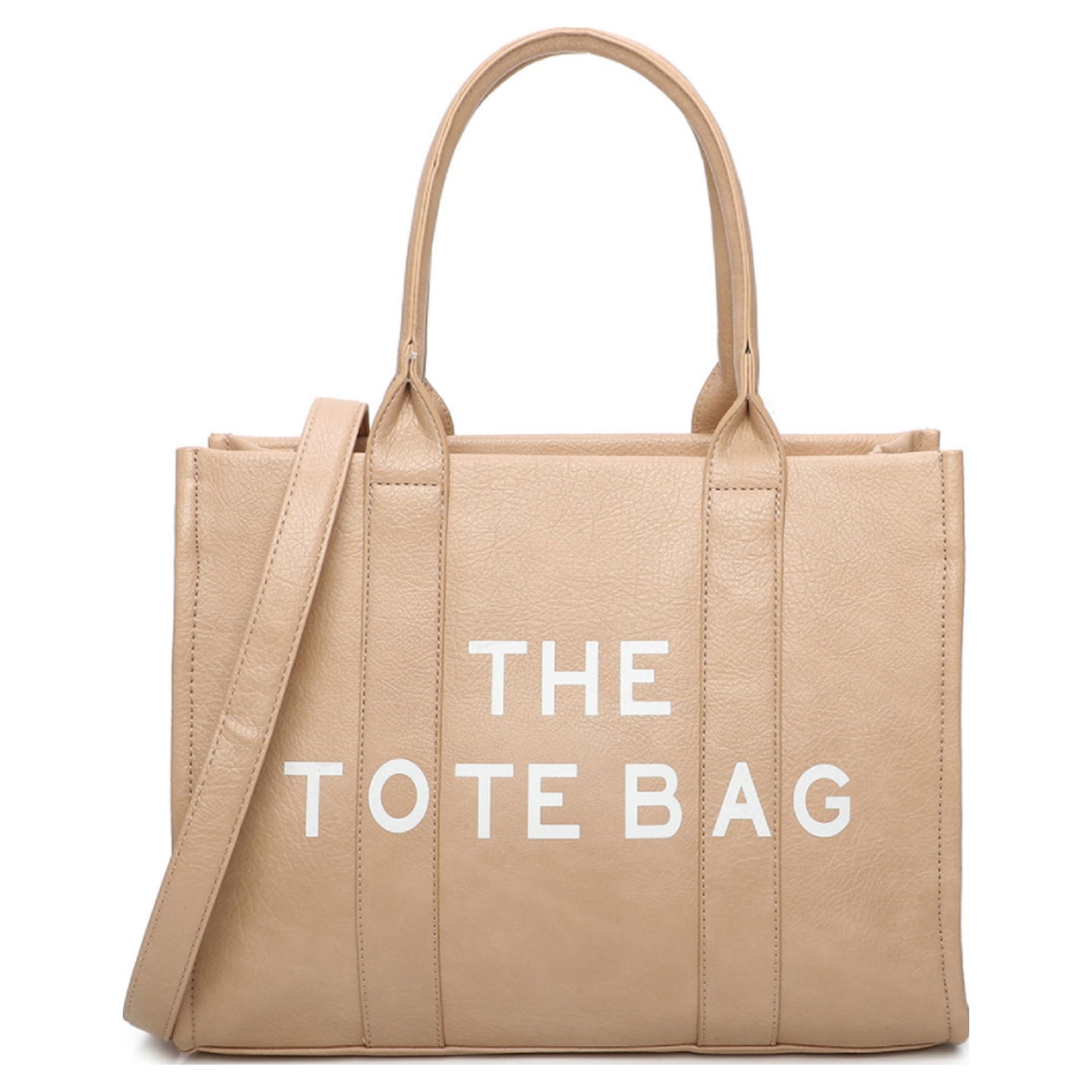 The medium size faux leather TOTE BAG - in six colours