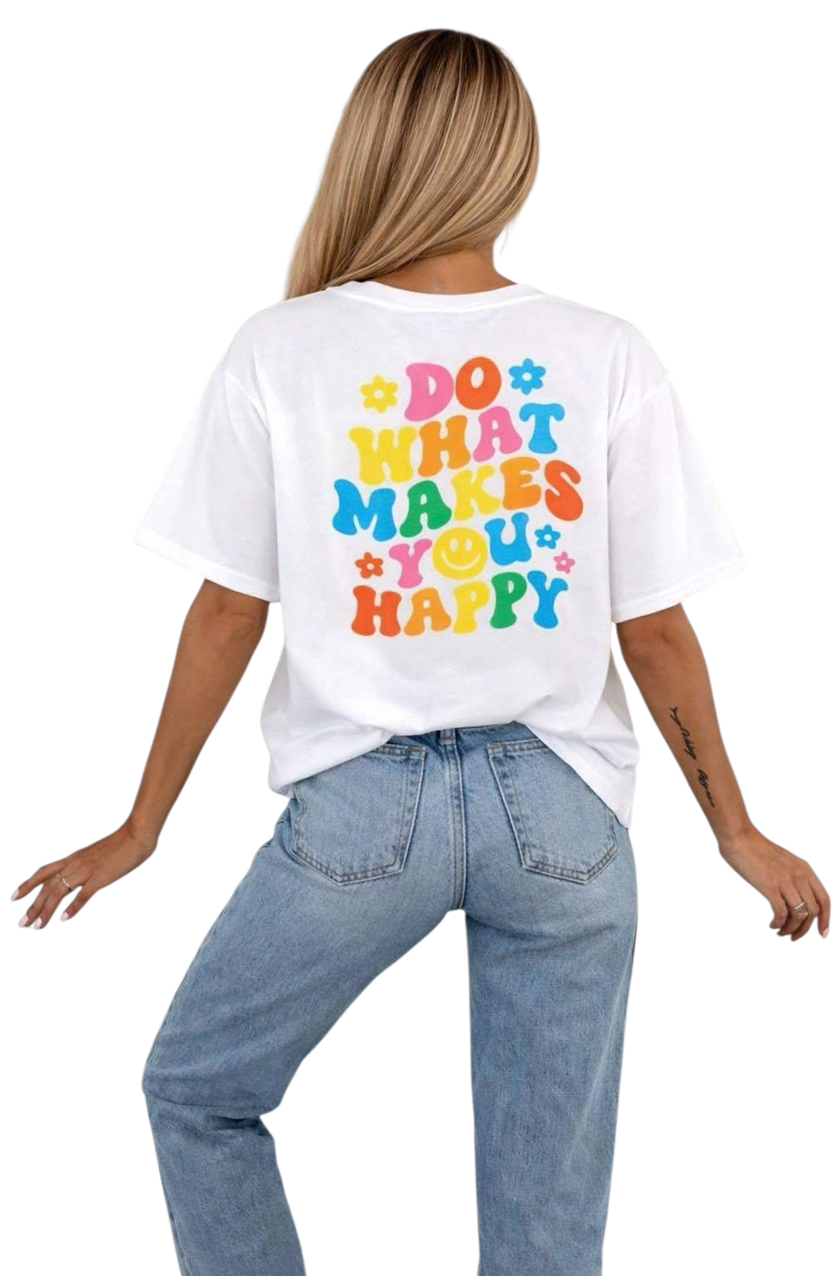 'Do what makes you happy' t-shirt