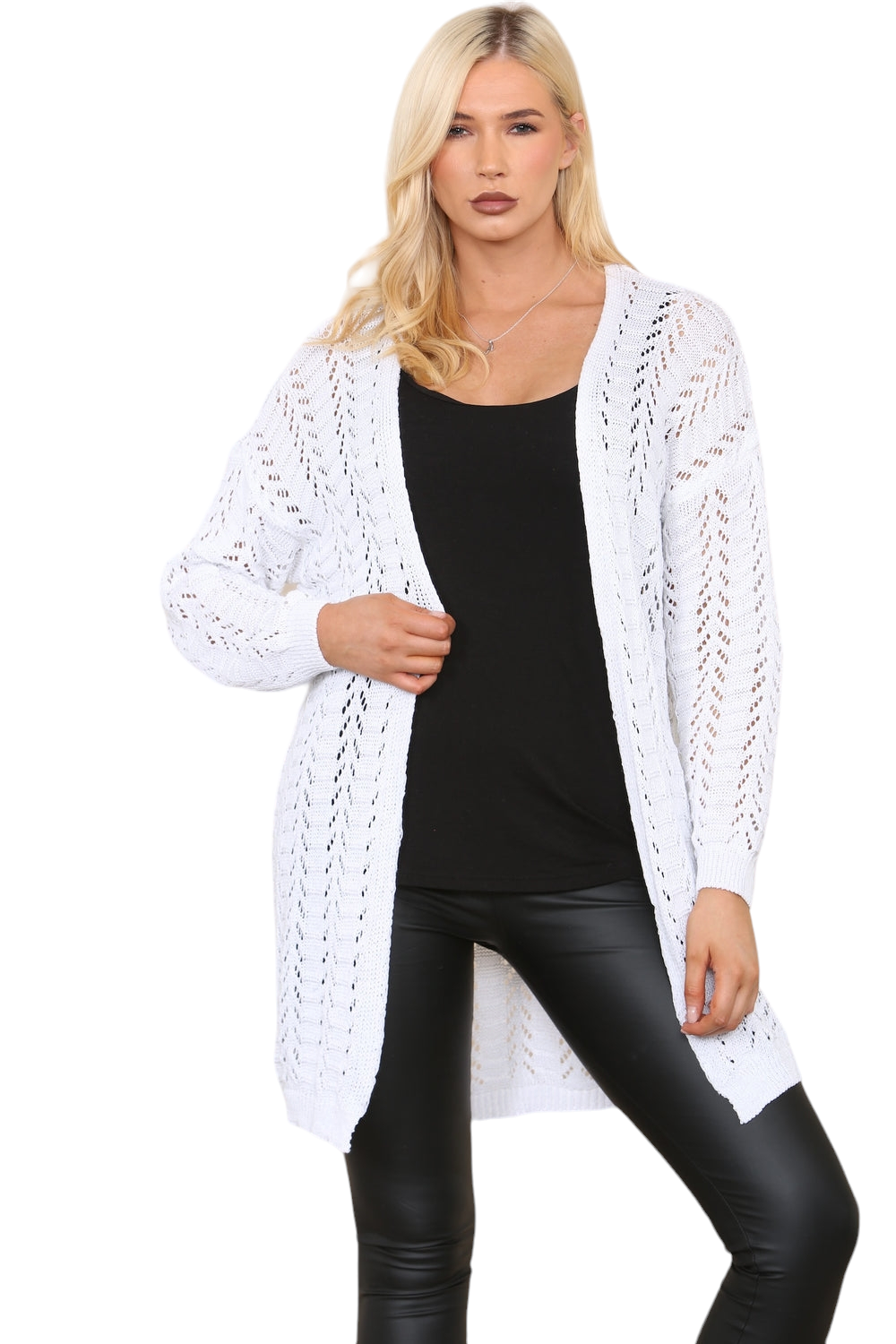 Longline cardi - in four colours