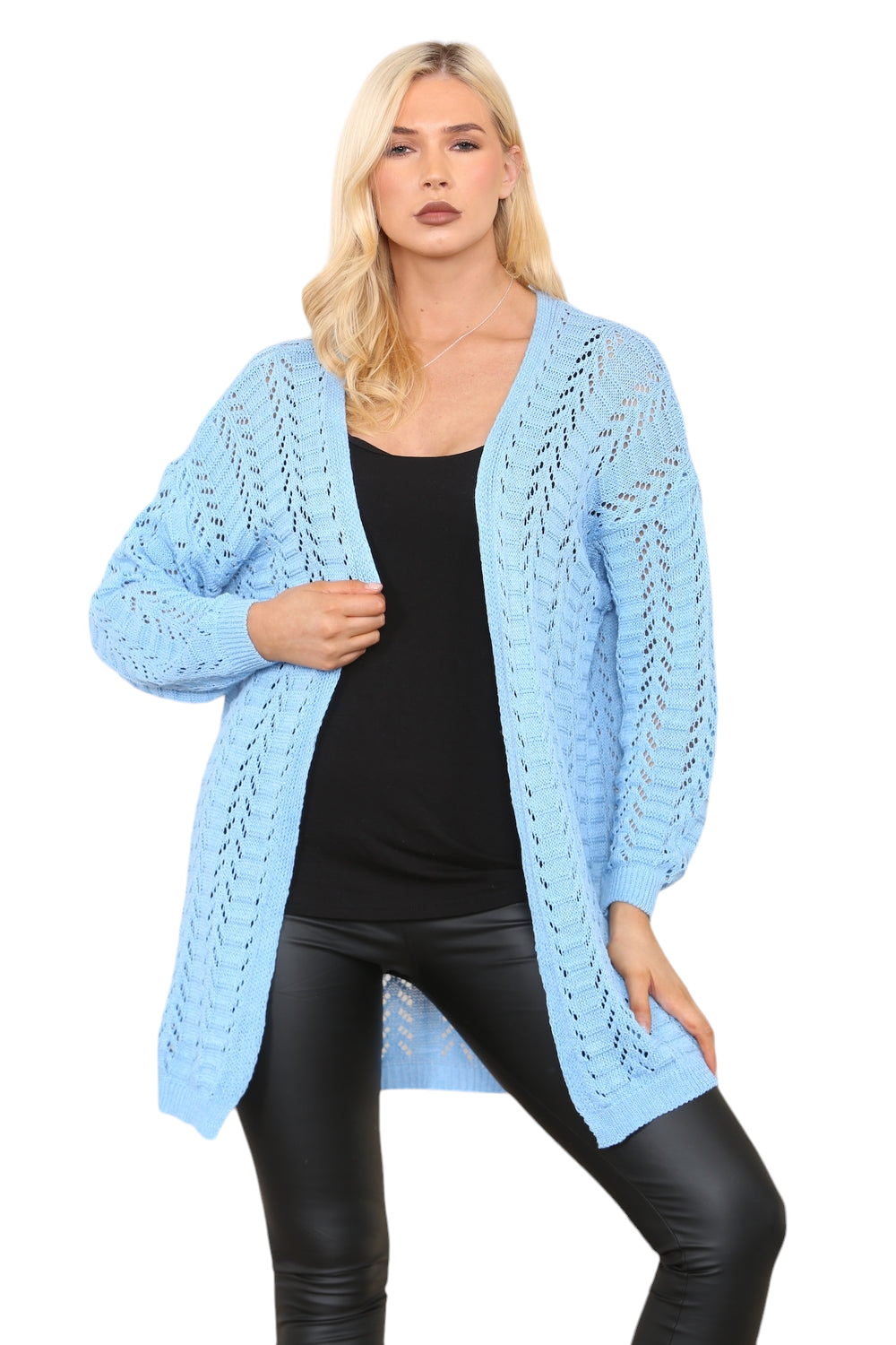 Longline cardi - in four colours