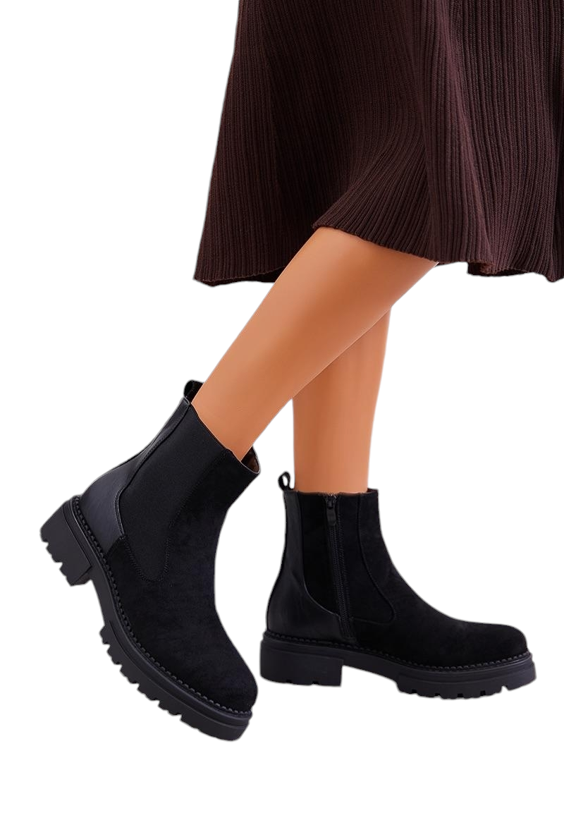 Jerry two tone ankle boot in two colours