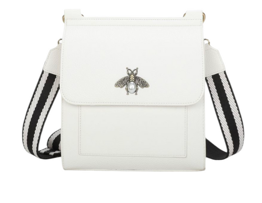 Large bee bag with detachable strap in four colours