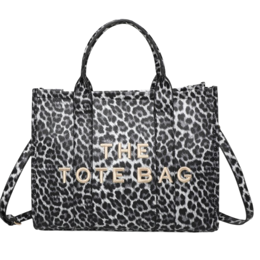 The Leopard TOTE BAG in two colours