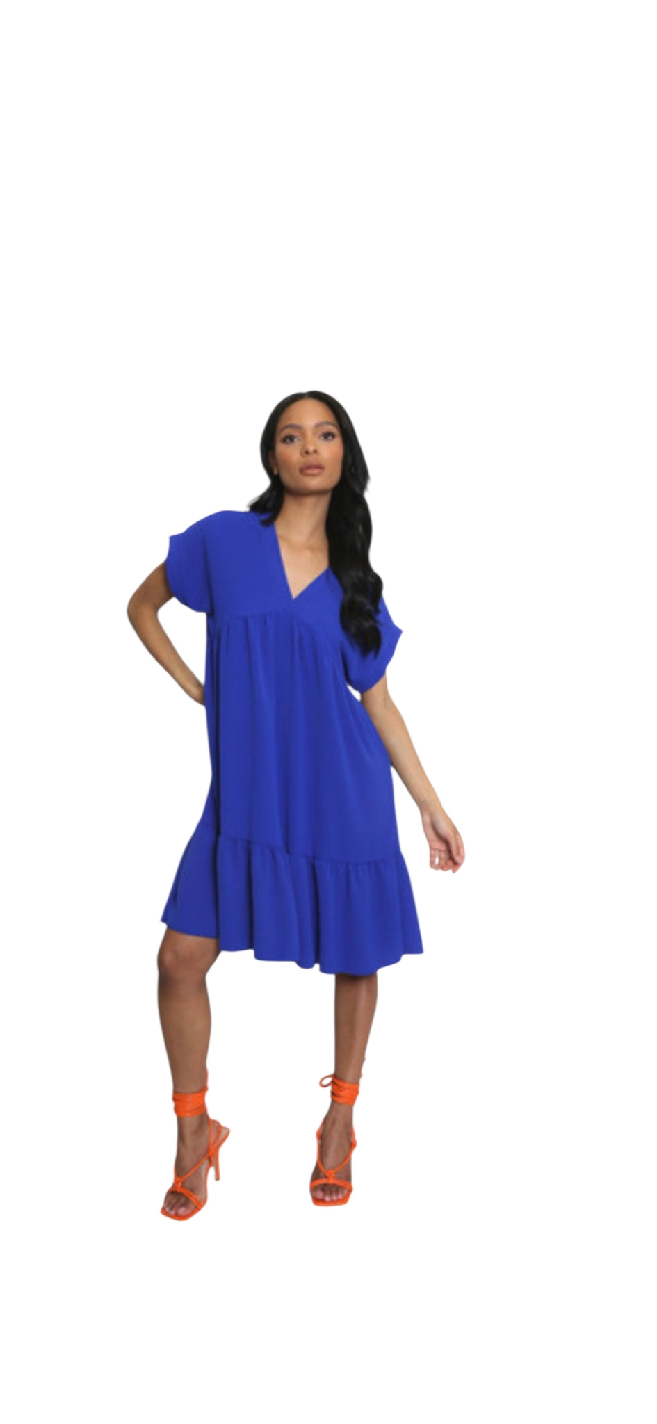 Summer swing dress in six colours
