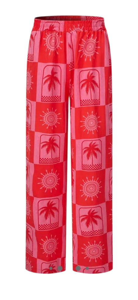 The sunny palm range - wideleg trousers