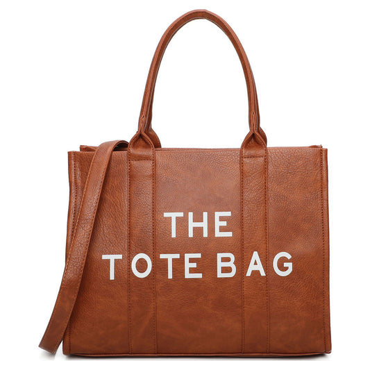 The medium size faux leather TOTE BAG - in six colours