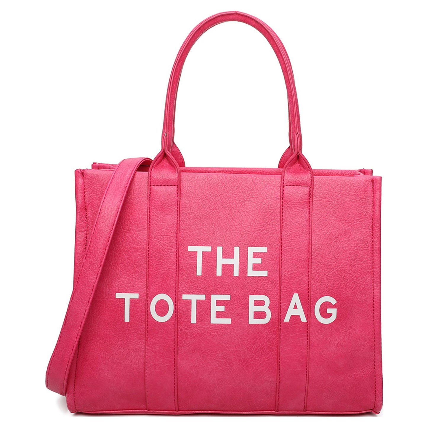 The medium size faux leather TOTE BAG - in six colours