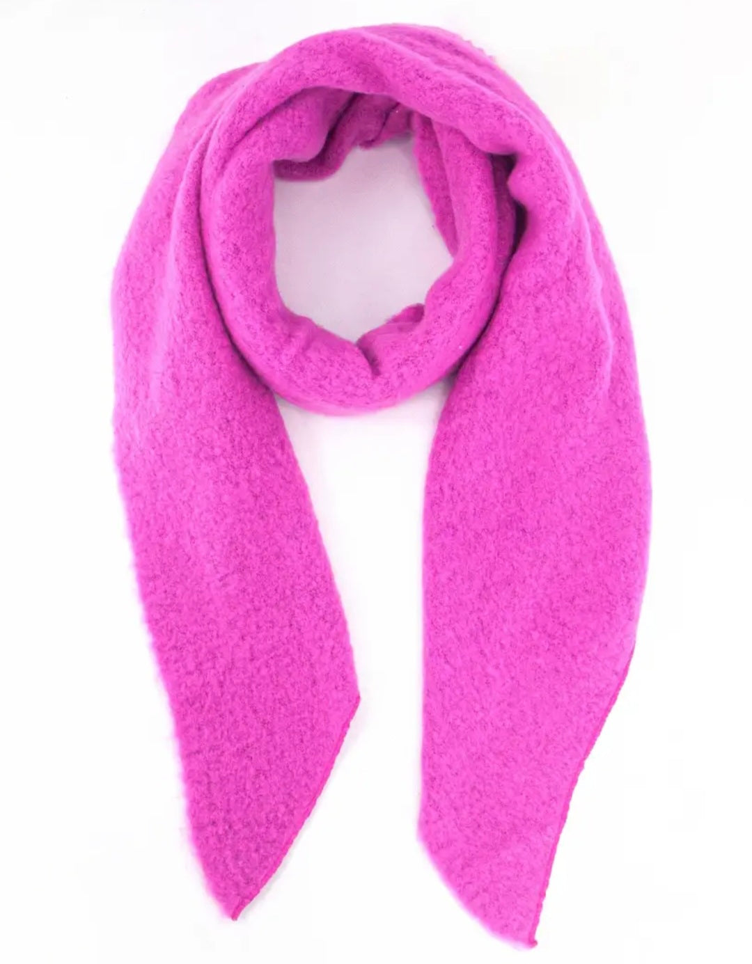 Bright pink supersoft scarf